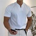 T-shirt de manga curta para homem, estilo executivo、】【