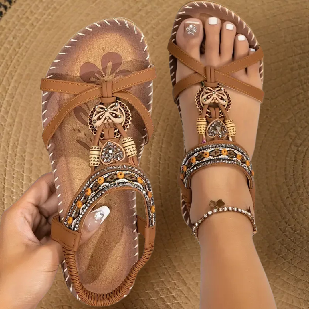 Nada – Sandálias ortopédicas ao estilo Ibiza para conforto e elegância