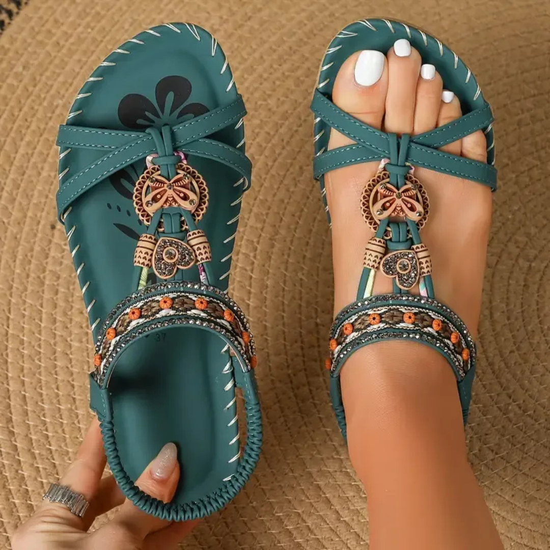 Nada – Sandálias ortopédicas ao estilo Ibiza para conforto e elegância