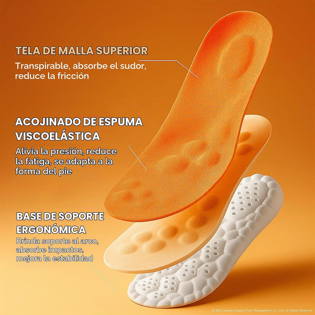 🎁 Palmilha ortopédica para fascite plantar – OFERTA