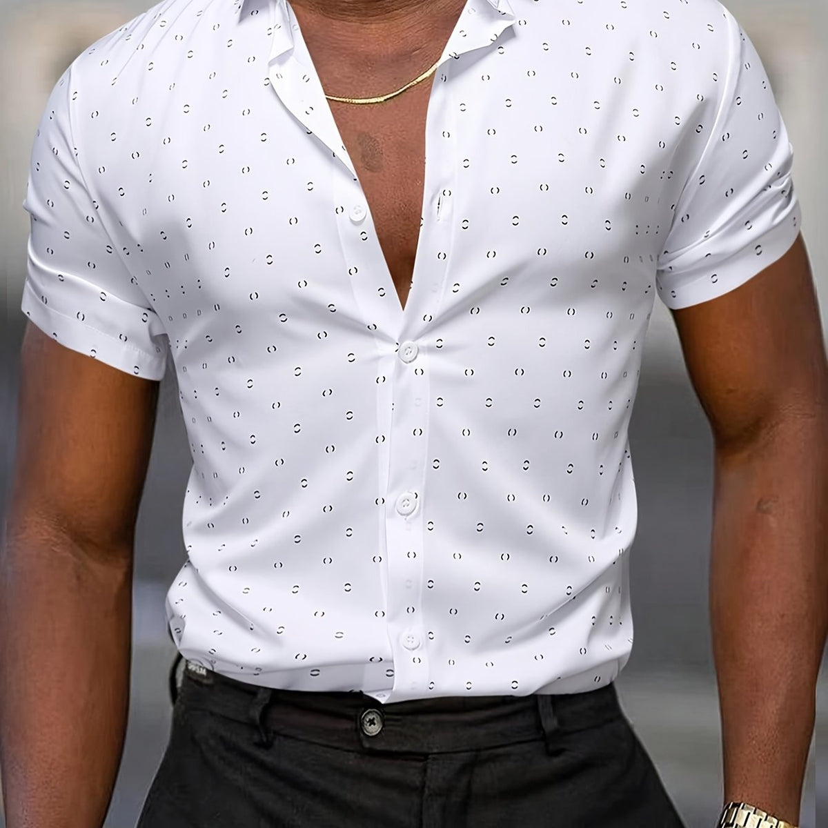 GIULIO | CAMISA DE VERANO CON ESTAMPADO