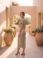 Giulia – Vestido elegante de tecido leve e fluido