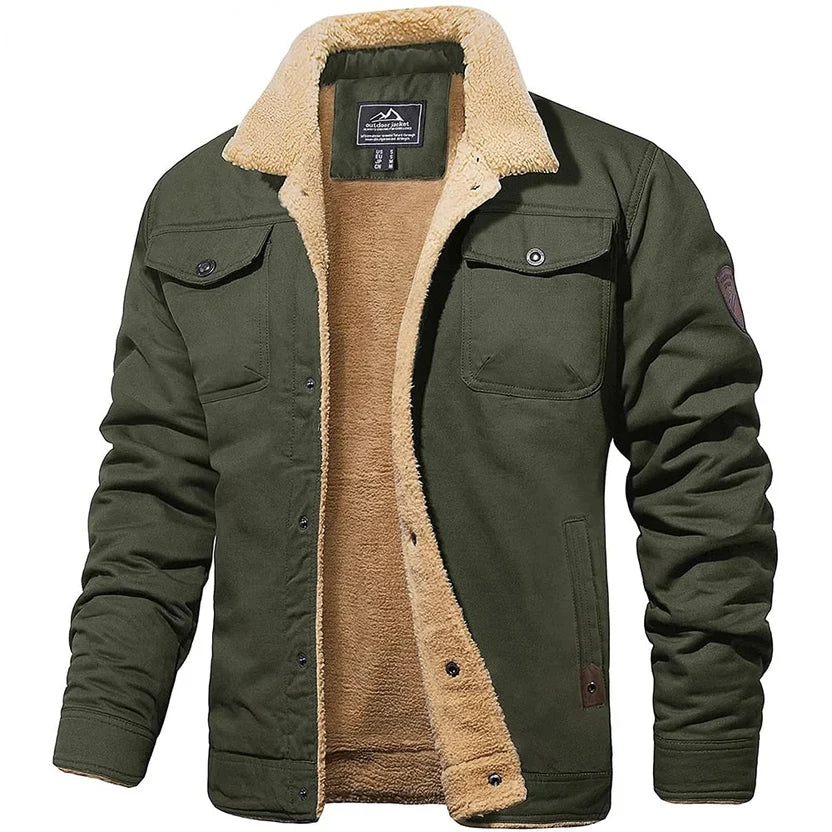 Stefano | Chaqueta Bomber Cálida y Elegante
