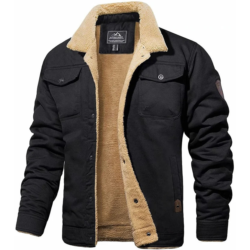 Stefano | Chaqueta Bomber Cálida y Elegante