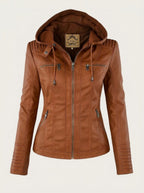 Asunción - Chaqueta de Piel Resistente y Elegante