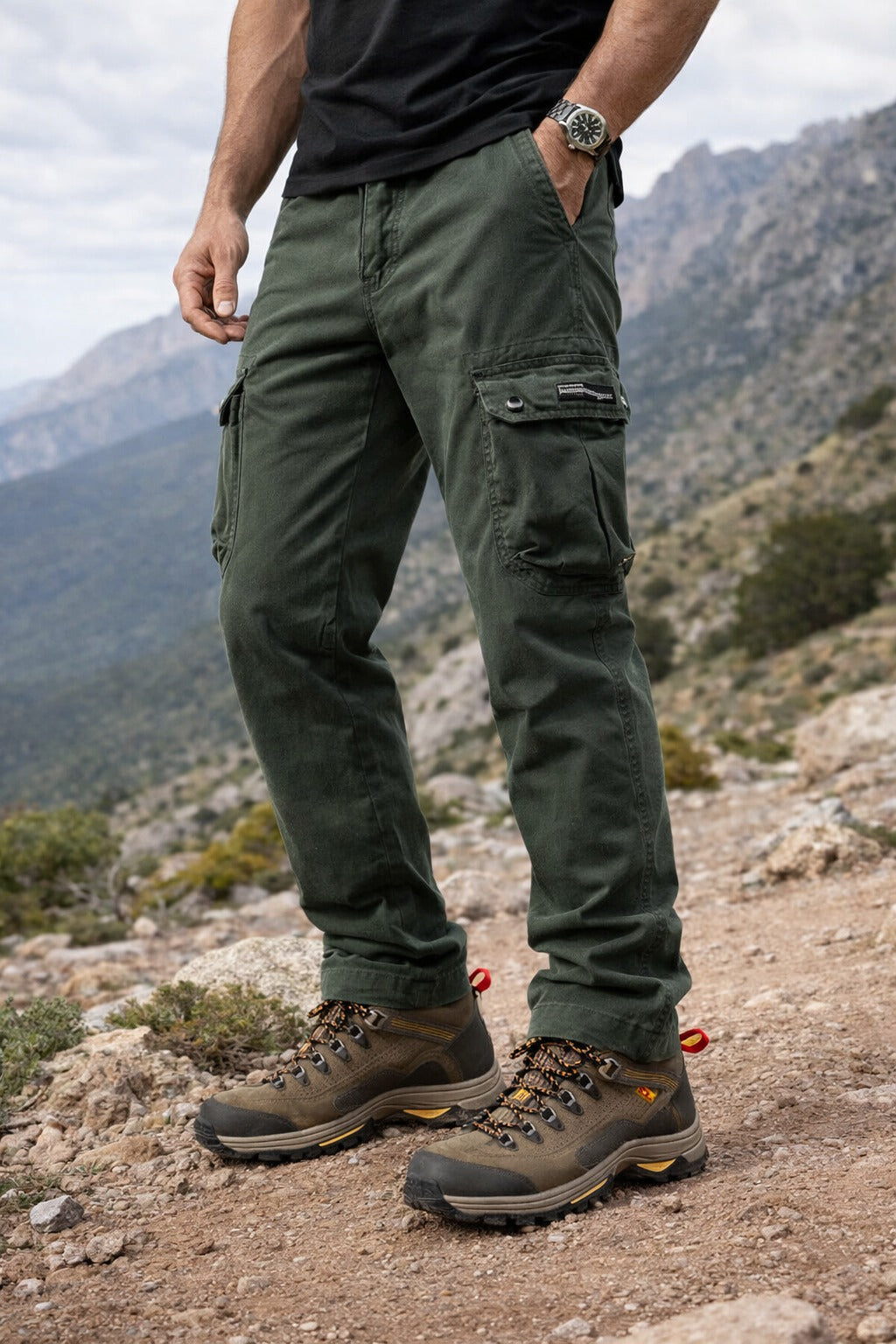 MARSELLA - Pantalón cargo táctico para hombre