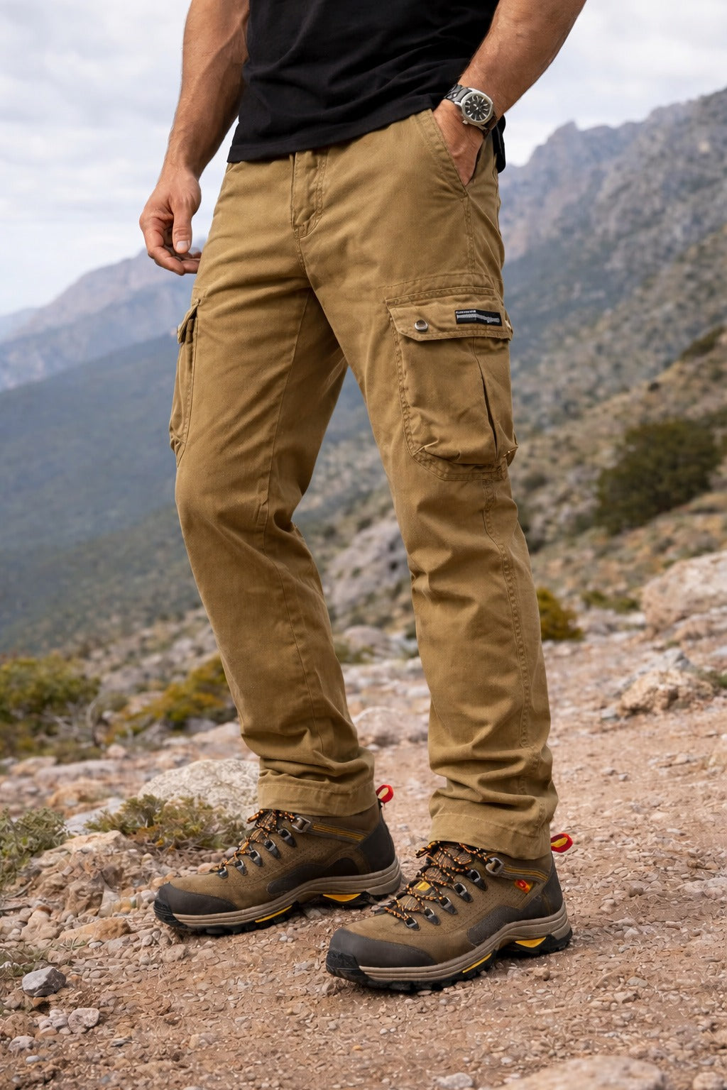 MARSELLA - Pantalón cargo táctico para hombre