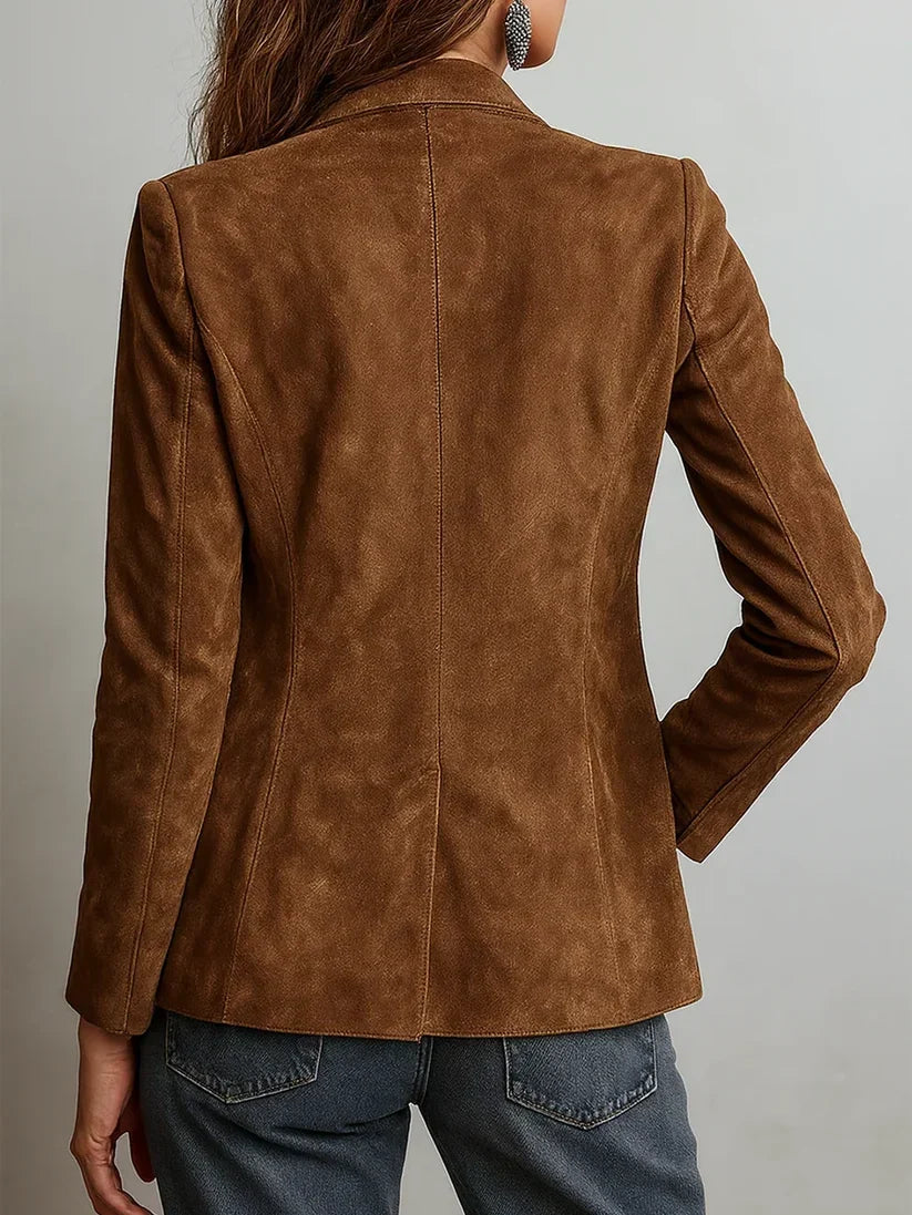 Blazer vintage castanho Cristina