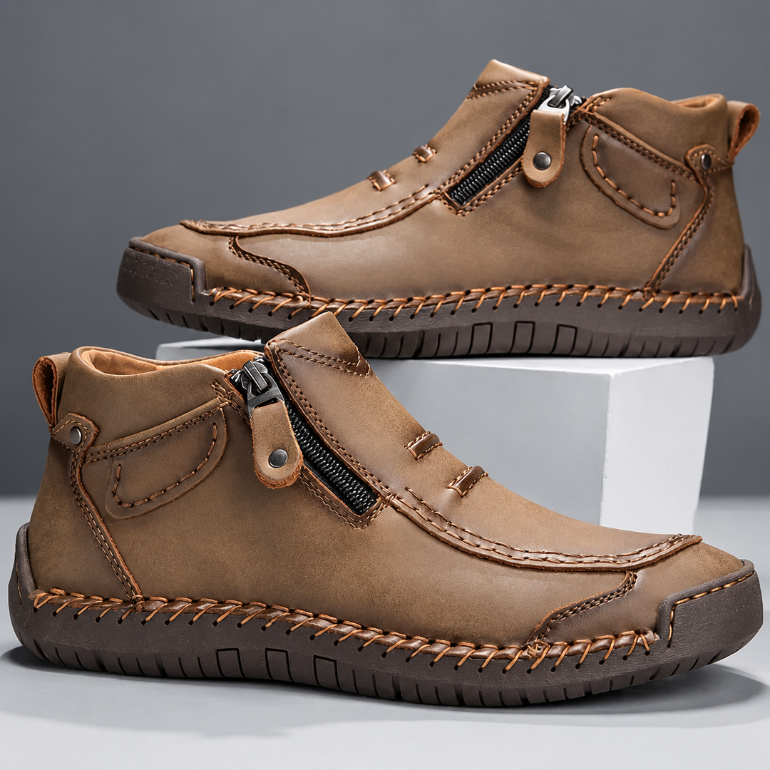 Aedrian - Zapatos de alta calidad con cremallera lateral