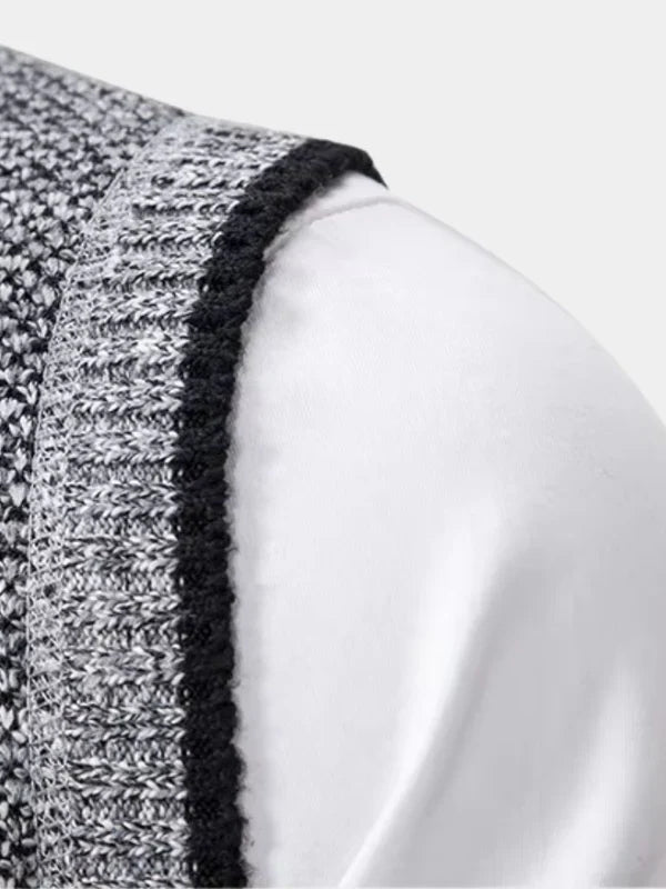 Chaleco elegante con cremallera completa - Viretti