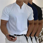 T-shirt de manga curta para homem, estilo executivo、】【