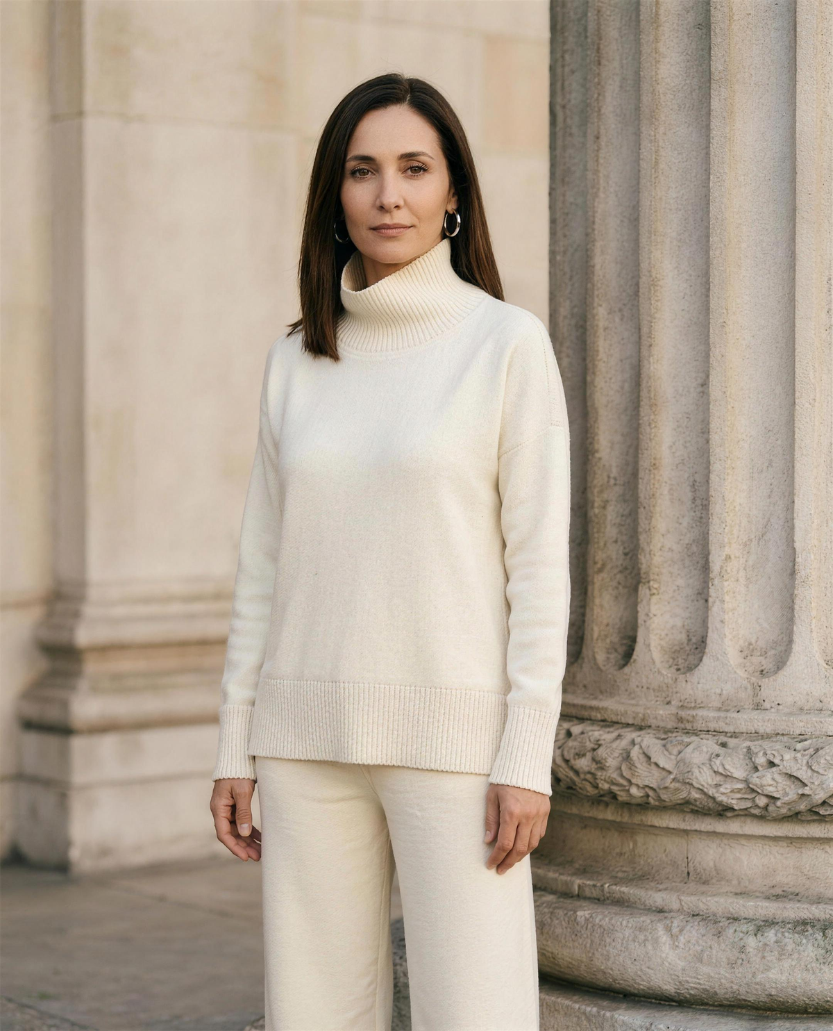 AURORA - Conjunto de dos piezas de caída fluida para mujer