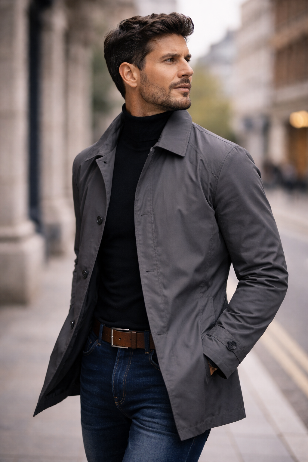 Adrian | abrigo masculino elegante