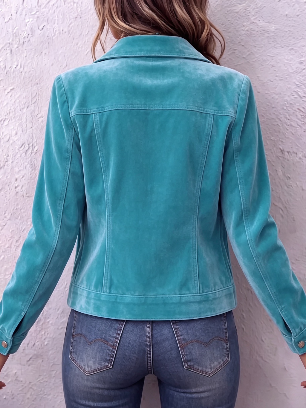 Chaqueta de terciopelo boho de inspiración vintage Diana