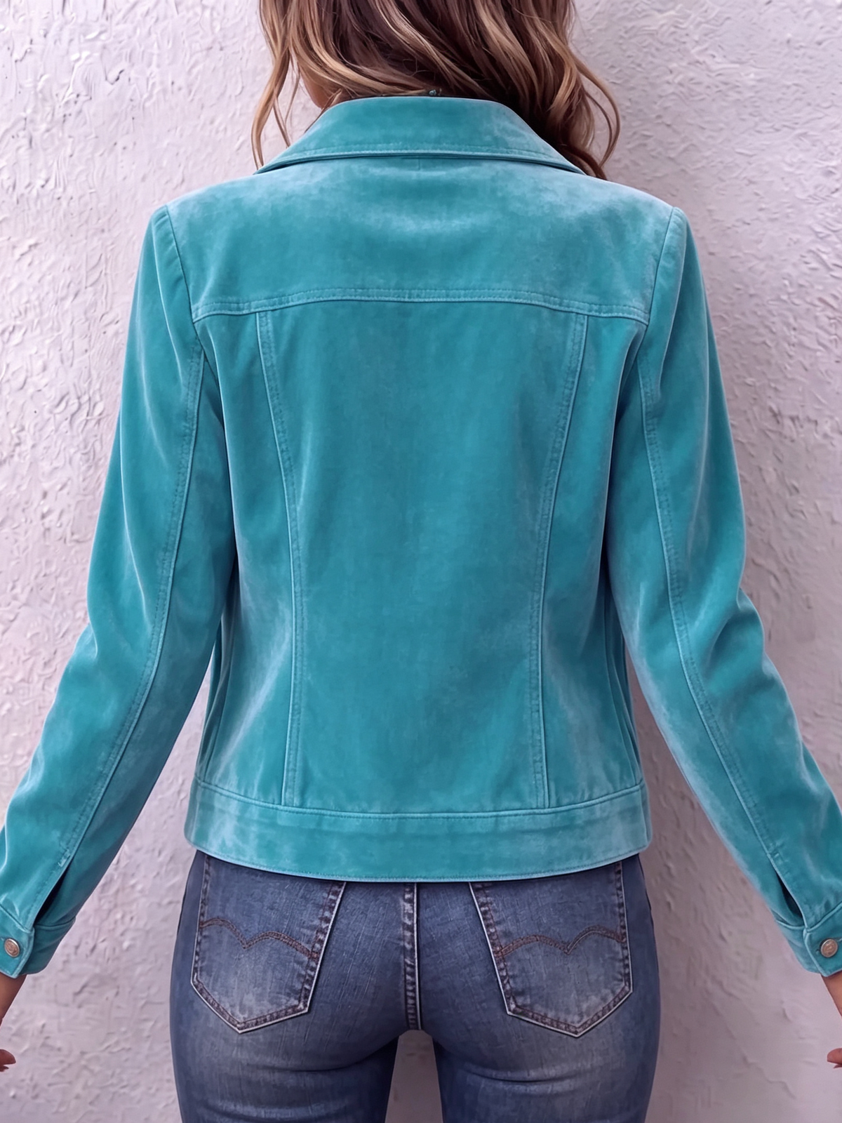 Casaco de veludo boho de inspiração vintage Diana