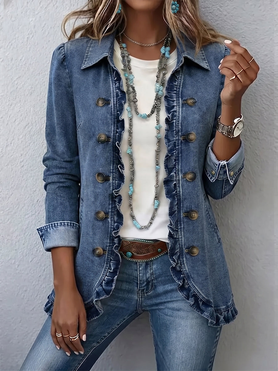 Chaqueta con volantes Consuelo